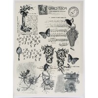 Picture of Dress My Craft Transfer Me Sheet, A4, Vintage Queen No.2