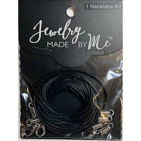 Picture of Jewelry Made By Me Cord Necklace Kit, Black