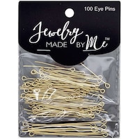 Picture of Jewelry Made By Me Eye Pin, Gold, Pack of 100