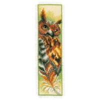 Picture of Vervaco Bookmark Counted Cross Stitch Kit - Owl