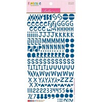 Picture of Bella Besties Florence Alphabet Stickers, Blueberry