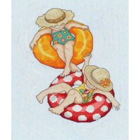 Picture of Imaginating Counted Cross Stitch Kit - Floating Friends