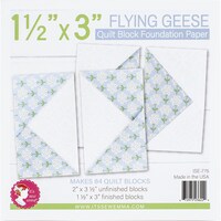 Picture of It's Sew Emma Quilt Block Foundation Paper - Flying Geese