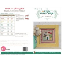 Picture of It's Sew Emma Cross Stitch Pattern - Prim Series Faith and Endurance