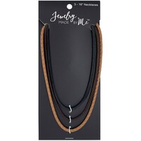 Picture of Jewelry Made By Me Leather Necklace, Pack of 3