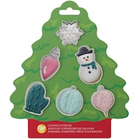 Picture of Wilton Mini Cookie Cutter Set Tree, Pack of 6