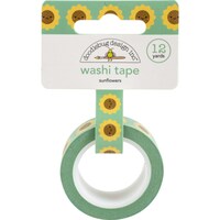 Picture of Doodlebug Sunflowers Washi Tape, 15mm