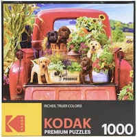 Picture of Kodak Premium Jigsaw Puzzle, Stowaways, 20x27inch, 1000pcs