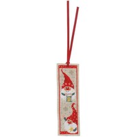 Picture of Vervaco Bookmark Counted Cross Stitch Kit - Christmas, Pack of 2