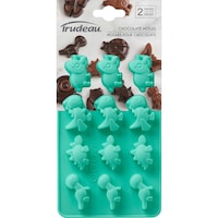 Picture of Trudeau Maison Dinosaur Silicone Chocolate Mold, Pack of 2
