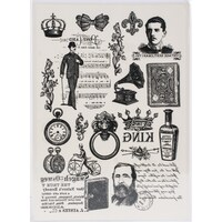 Picture of Dress My Craft Transfer Me Sheet, A4, Gentleman Accessories