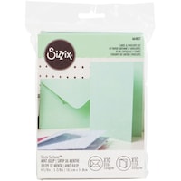 Picture of Sizzix A6 Surfacez Card & Envelope Pack, Pack of 10