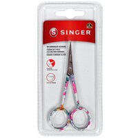 Picture of Singer Floral Curved Embroidery Scissors, 4 In