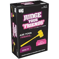 Picture of University Games Judge Your Friends Adult Party Card Game