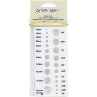 Picture of Artistic Wire Beadalon Acrylic Draw Plate, 22Holes