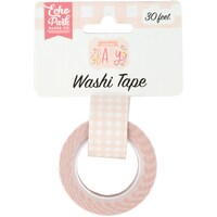 Picture of Echo Park Paper Dreamy Plaid Welcome Baby Girl Washi Tape, 30 in
