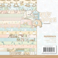 Yvonne Creations Newborn Find It Trading Paper Pack, 6X6 In, Pack of 23