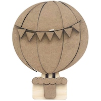 Picture of Foundations Decor Interchangeable O Wood Fly High Hot Air Shape