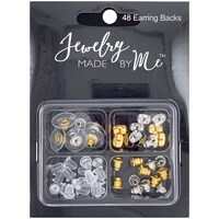 Jewelry Made By Me Earring Backs, Pack of 48