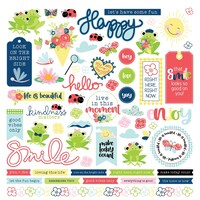 Picture of Photo Play Paper Elements Fern & Willard Stickers, 12X12 In
