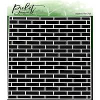 Picket Fence Studios Stencil - English Brick Wall