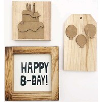 Picture of Foundations Decor Birthday Themed Tiered Tray Kits