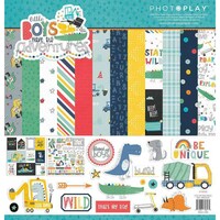 Picture of Photo Play Paper Collection Packs, Little Boys Have Big Adventures, 12x12inch