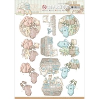 Yvonne Creations Baby Find It Trading Punchout Sheet