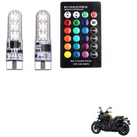 Kozdiko LED Parking Remote Control Light for Yamaha VMAX, Multicolour