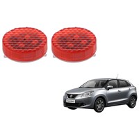 Picture of Kozdiko Car Door Open Lights Indicator for Maruti Suzuki Baleno Nexa, Red, Set of 2