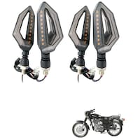 Picture of Kozdiko Rear Side Indicator Light for Royal Enfield Bullet Electra Twinsparke, Multicolour, 4 Pcs