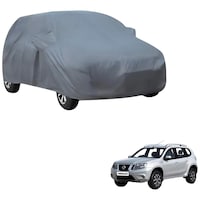 Picture of Kozdiko Car Body Cover with Mirror Pockets for Nissan Terrano, Silver