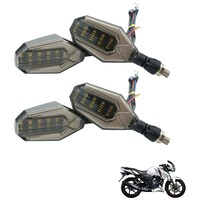 Picture of Kozdiko LED DRL Lamp Singal Indicators Lights for TVS Apache RTR 160, Multicolour, Pack of 4