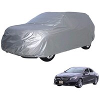 Picture of Kozdiko Car Body Cover with Buckle Belt for Mercedes Benz CLA-Class, Silver