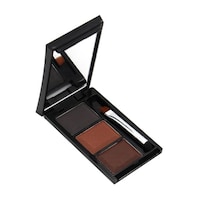 Fashion Colour Platinum Eyebrow Powder Makeup Box, 5 gm, Multicolour