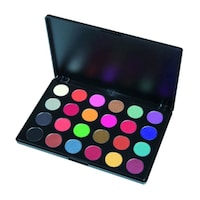 Fashion Colour Professional and Home Makeup Eyeshadow Kit, 24 Shades, 191 gm