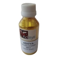 Aditya Synthetic Pigment Powder, 101, Golden