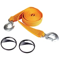 Picture of Kozdiko Wide Angle Rear Side View and Nylon Towing Cable, KZDO392780, Multicolour, Set of 2