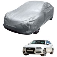 Picture of Kozdiko Car Body Cover with Buckle Belt for Audi A3, KZDO394293, Large, Silver