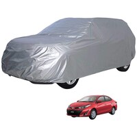 Picture of Kozdiko Car Body Cover with Buckle Belt for Toyota Yaris, KZDO784979,