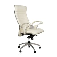 Picture of Exotic Chairs Highback Office Chair Vio with Moveable & Adustable, White