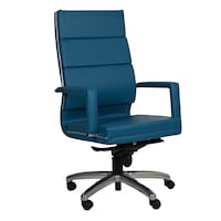 Exotic Chairs Highback Executive Office Chair, Kent Blue