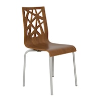 Picture of Exotic Chairs Outdoor Chair with Laminated, Walnut -Brown