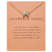 Picture of Rack Jack Women's Guardian Angel Pendant, Gold