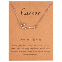 Picture of Rack Jack Women's Zodiac Pendant Constellation, Cancer, Silver