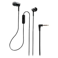 Sony Wired In-Ear Headphone with Mic, MDR-EX150AP, Black