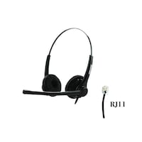 GBH 200 Binaural Noise Cancellation Headset, Black & Grey