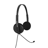 GBH 3225HD Binaural Noise Cancellation Headset, Black & Grey