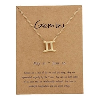 Picture of Rack Jack Women's Zodiac Pendant Constellation, Gemini, Silver, Freesize