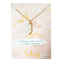 Picture of Rack Jack Women's Y2K Charm Pendant Gold Necklace, Flash, Freesize